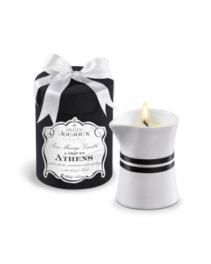 Масажна свічка Petits Joujoux - Athens - Musk and Patchouli (190 г) розкішна упаковка