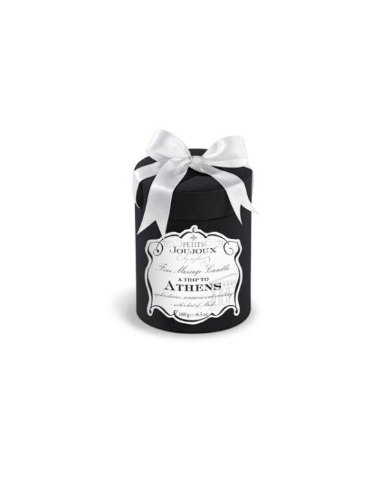 Масажна свічка Petits Joujoux - Athens - Musk and Patchouli (190 г) розкішна упаковка Масажна свічка Petits Joujoux - Athens - Musk and Patchouli (190 г) розкішна упаковка