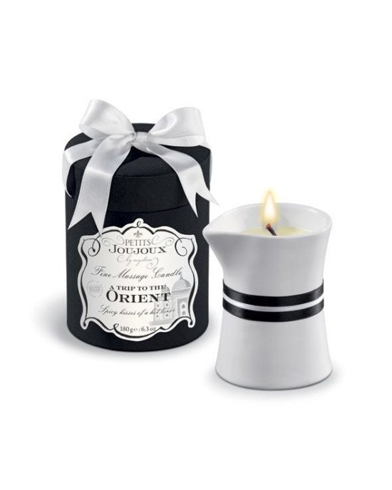 Масажна свічка Petits Joujoux - Orient - Pomegranate and White Pepper (190 г) розкішна упаковка Масажна свічка Petits Joujoux - Orient - Pomegranate and White Pepper (190 г) розкішна упаковка
