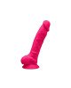 Фалоімітатор SilexD Johnny Pink (MODEL 1 size 7in), двошаровий, силікон + Silexpan, діаметр 3,8см Фалоімітатор SilexD Johnny Pink (MODEL 1 size 7in), двошаровий, силікон + Silexpan, діаметр 3,8см