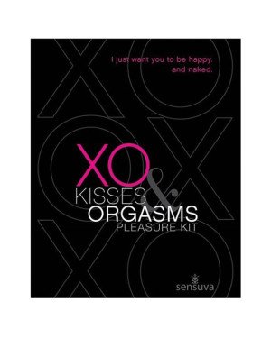 Подарунковий набір Sensuva XO Kisses & Orgasms (бальзам для губ з феромонами і рідкий вібратор)