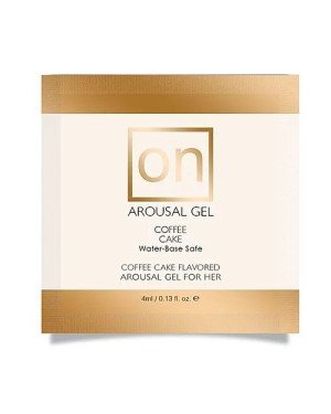 Пробник збудливого гелю Sensuva - ON for Her Arousal Gel Coffee Cake (4 мл)
