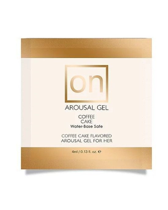 Пробник збудливого гелю Sensuva - ON for Her Arousal Gel Coffee Cake (4 мл) Пробник збудливого гелю Sensuva - ON for Her Arousal Gel Coffee Cake (4 мл)