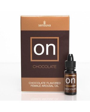 Збуджувальні краплі для клітора Sensuva ON Arousal Oil for Her Chocolate (5 мл) зі смаком шоколаду