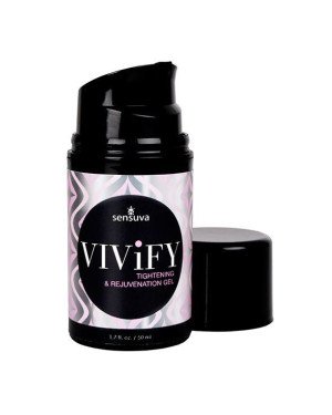 Звужувальний гель для піхви Sensuva Vivify Tightening & Rejuvenation (50 мл) Звужувальний гель для піхви Sensuva Vivify Tightening & Rejuvenation (50 мл)