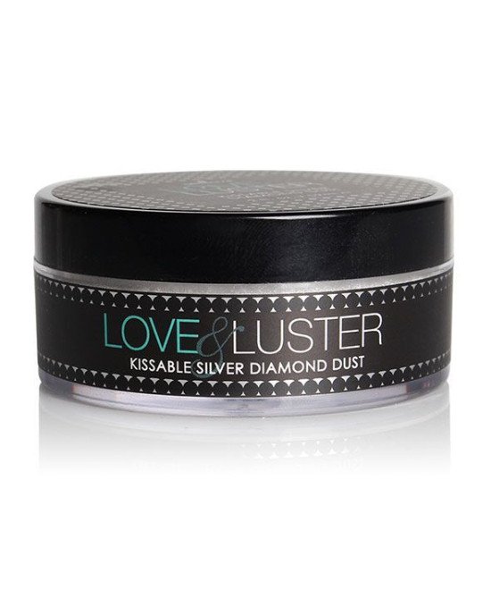 Мерехтлива пудра для тіла Sensuva — Love & Luster Kissable Diamond Dust (50 мл) їстівна, без цукру Мерехтлива пудра для тіла Sensuva — Love & Luster Kissable Diamond Dust (50 мл) їстівна, без цукру