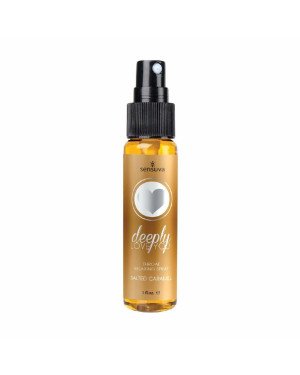 Спрей для мінету Sensuva Deeply Love You Salted Caramel (29 мл), для глибокого мінету Спрей для мінету Sensuva Deeply Love You Salted Caramel (29 мл), для глибокого мінету