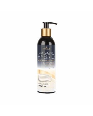 Змазка водно-силіконова Sensuva Hybrid Formula (240 мл) без цукру, можна для оральних пестощів Змазка водно-силіконова Sensuva Hybrid Formula (240 мл) без цукру, можна для оральних пестощів