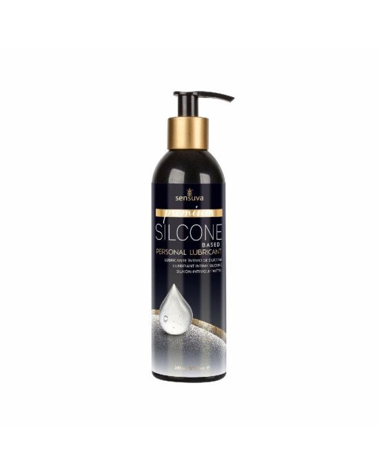 Силіконова змазка Sensuva Premium Silicone (240 мл), без гліцерину, парабенів і ментолу Силіконова змазка Sensuva Premium Silicone (240 мл), без гліцерину, парабенів і ментолу