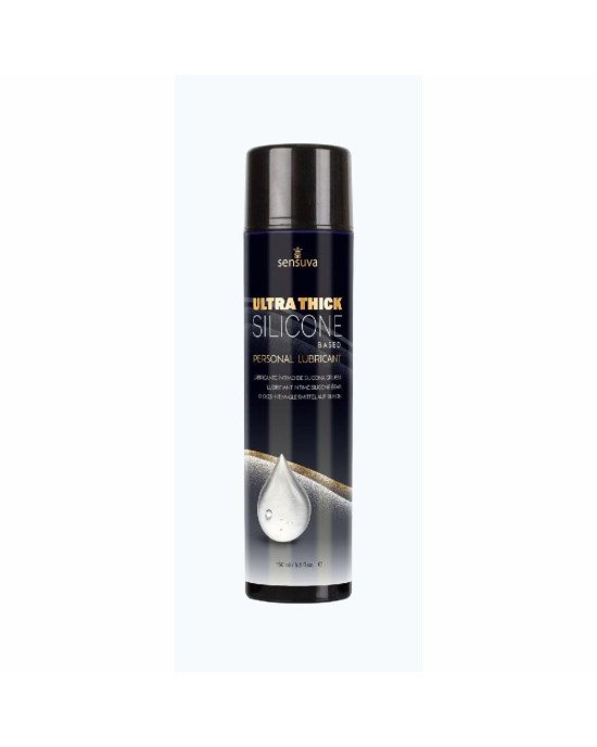 Густа силіконова змазка Sensuva UltraThick Silicone (150 мл) без гліцерину, парабенів і ментолу