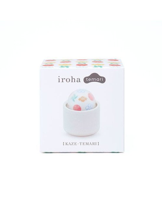 Потужний вібратор-кулька IROHA TEMARI Kaze, що не передає вібрацію на футляр Потужний вібратор-кулька IROHA TEMARI Kaze, що не передає вібрацію на футляр