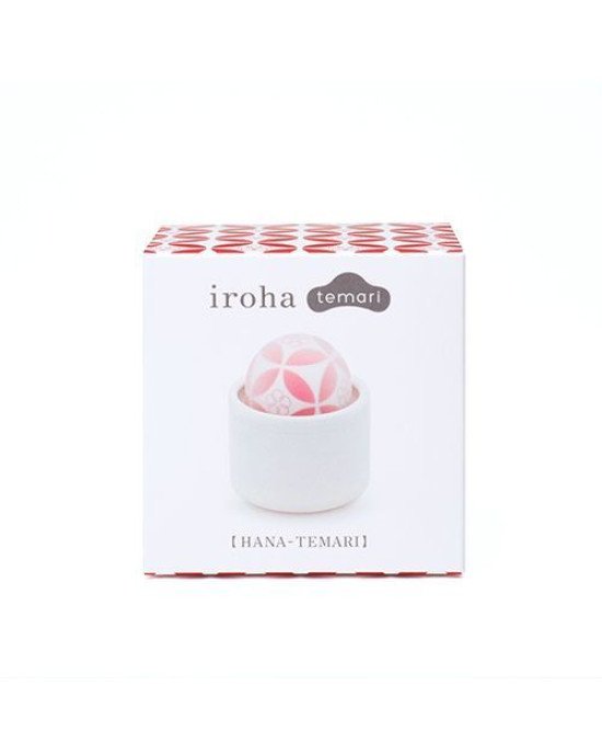 Потужний вібратор-кулька IROHA TEMARI Hana, що не передає вібрацію на футляр Потужний вібратор-кулька IROHA TEMARI Hana, що не передає вібрацію на футляр