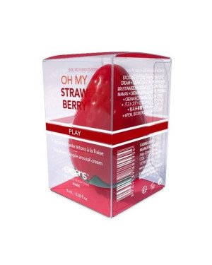 Збуджувальний крем для сосків EXSENS Oh My Strawberry (8 мл) з жожоба та олією ши, їстівний