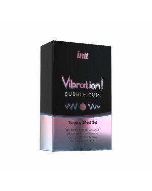 Рідкий вібратор Intt Vibration Bubble Gum (15 мл), густий гель, дуже смачний, діє до 30 хвилин Рідкий вібратор Intt Vibration Bubble Gum (15 мл), густий гель, дуже смачний, діє до 30 хвилин