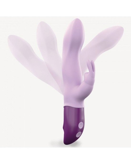 Вібратор-кролик Love To Love Hello Rabbit Violet з гнучким стовбуром і стимуляцією точки G, 2 мотори Вібратор-кролик Love To Love Hello Rabbit Violet з гнучким стовбуром і стимуляцією точки G, 2 мотори