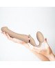 Безремінний страпон з вібрацією Strap-On-Me Vibrating Flesh M, діаметр 3,3 см, пульт ДК, регульовани Безремінний страпон з вібрацією Strap-On-Me Vibrating Flesh M, діаметр 3,3 см, пульт ДК, регульовани