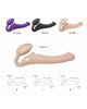 Безремінний страпон з вібрацією Strap-On-Me Vibrating Flesh M, діаметр 3,3 см, пульт ДК, регульовани Безремінний страпон з вібрацією Strap-On-Me Vibrating Flesh M, діаметр 3,3 см, пульт ДК, регульовани
