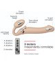 Безремінний страпон з вібрацією Strap-On-Me Vibrating Flesh M, діаметр 3,3 см, пульт ДК, регульовани Безремінний страпон з вібрацією Strap-On-Me Vibrating Flesh M, діаметр 3,3 см, пульт ДК, регульовани