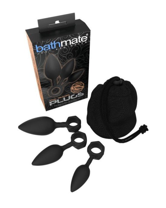 Набір анальних пробок Bathmate Anal Training Plugs, діаметр 2,5 см - 3,1см - 3,8см Набір анальних пробок Bathmate Anal Training Plugs, діаметр 2,5 см - 3,1см - 3,8см