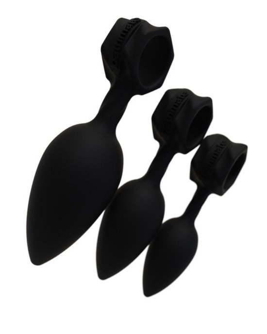 Набір анальних пробок Bathmate Anal Training Plugs, діаметр 2,5 см - 3,1см - 3,8см Набір анальних пробок Bathmate Anal Training Plugs, діаметр 2,5 см - 3,1см - 3,8см