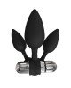 Набір анальних вібропробок Bathmate Anal Training Plugs VIBE, діаметр 2,5 см - 3,1см - 3,8см Набір анальних вібропробок Bathmate Anal Training Plugs VIBE, діаметр 2,5 см - 3,1см - 3,8см