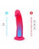 Фалоімітатор SilexD Henry Pink (MODEL 2 size 7.5in), двошаровий, силікон + Silexpan, діаметр 4,8 см Фалоімітатор SilexD Henry Pink (MODEL 2 size 7.5in), двошаровий, силікон + Silexpan, діаметр 4,8 см