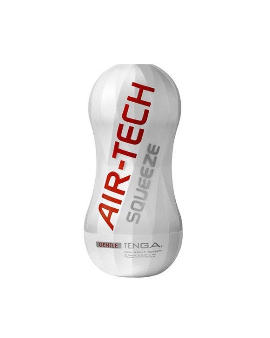 Мастурбатор Tenga Air-Tech Squeeze Gentle, стисливий корпус, щільніший вхід Мастурбатор Tenga Air-Tech Squeeze Gentle, стисливий корпус, щільніший вхід