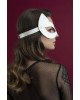 Маска кішечки Feral Feelings - Kitten Mask, натуральна шкіра, біла Маска кішечки Feral Feelings - Kitten Mask, натуральна шкіра, біла