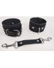 Наручники Feral Feelings - Hand Restraints, натуральна шкіра, чорні Наручники Feral Feelings - Hand Restraints, натуральна шкіра, чорні