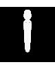 Вібромасажер Satisfyer Wand-er Woman (White/Chrome), водонепроникний, потужний, розмір XXL Вібромасажер Satisfyer Wand-er Woman (White/Chrome), водонепроникний, потужний, розмір XXL
