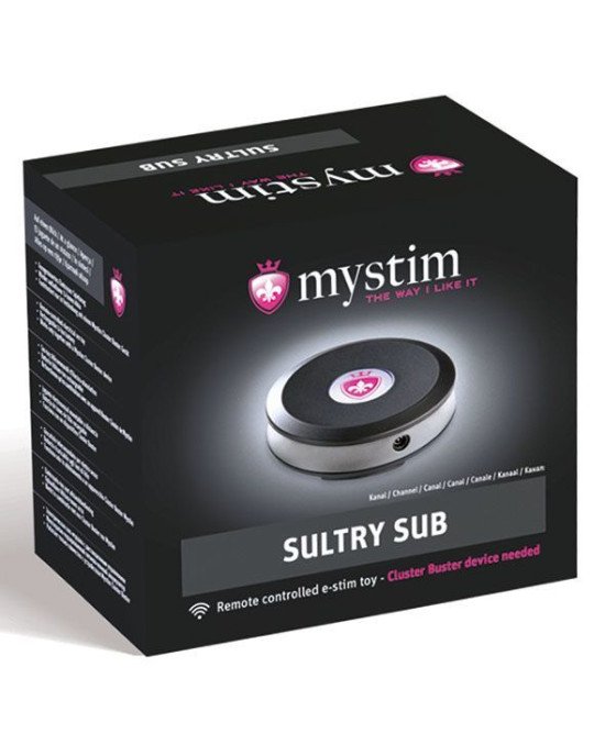 Приймач Mystim Sultry Subs Channel 6 для електростимулятора Cluster Buster Приймач Mystim Sultry Subs Channel 6 для електростимулятора Cluster Buster