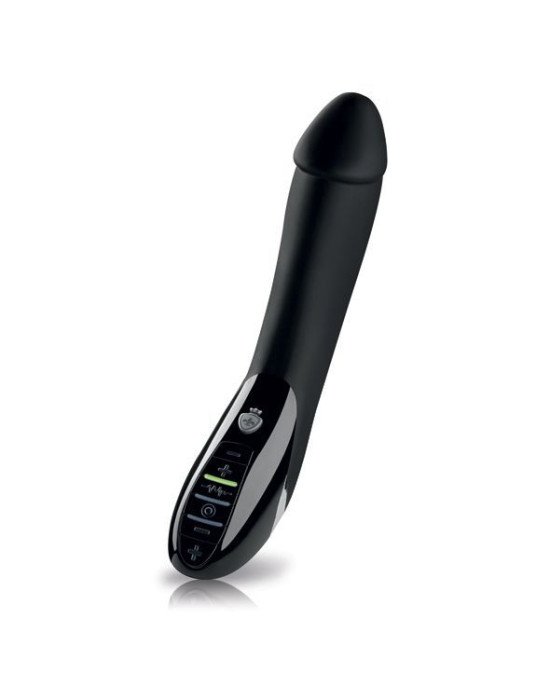 Вібратор з електростимуляцією Mystim Tickling Truman eStim Black, міостимулятор