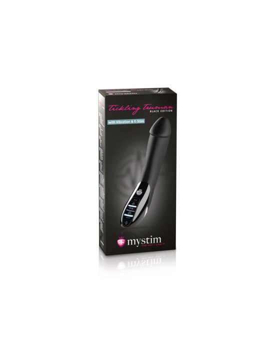 Вібратор з електростимуляцією Mystim Tickling Truman eStim Black, міостимулятор