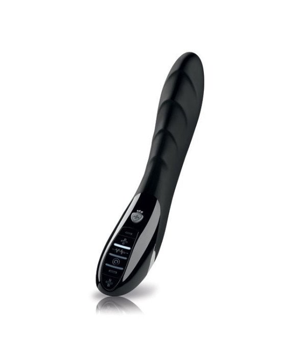 Вібратор з електростимуляцією Mystim Sizzling Simon eStim Black, міостімулятор Вібратор з електростимуляцією Mystim Sizzling Simon eStim Black, міостімулятор