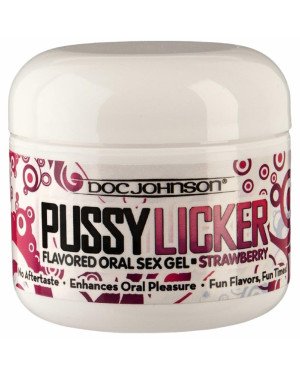 Смачний гель для кунілінгусу Doc Johnson Pussy Licker Strawberry (56 г) Смачний гель для кунілінгусу Doc Johnson Pussy Licker Strawberry (56 г)