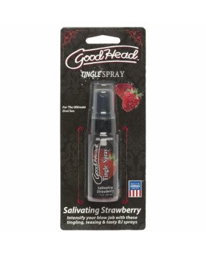Спрей для мінету Doc Johnson GoodHead Tingle Spray - Strawberry (29 мл) із стимулюючим ефектом
