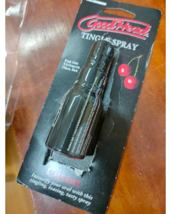 Спрей для мінету Doc Johnson GoodHead Tingle Spray - Sweet Cherry (29 мл) (пошкоджене паковання!!!) Спрей для мінету Doc Johnson GoodHead Tingle Spray - Sweet Cherry (29 мл) (пошкоджене паковання!!!)
