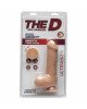 Фалоімітатор Doc Johnson The D - Uncut D - 7 Inch With Balls ULTRASKYN, діаметр 4,5 см, необрізаний Фалоімітатор Doc Johnson The D - Uncut D - 7 Inch With Balls ULTRASKYN, діаметр 4,5 см, необрізаний