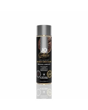 Змазка на водній основі System JO GELATO Double Chocolate (120 мл) без цукру, парабенів та гліколю