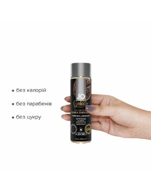 Змазка на водній основі System JO GELATO Double Chocolate (120 мл) без цукру, парабенів та гліколю