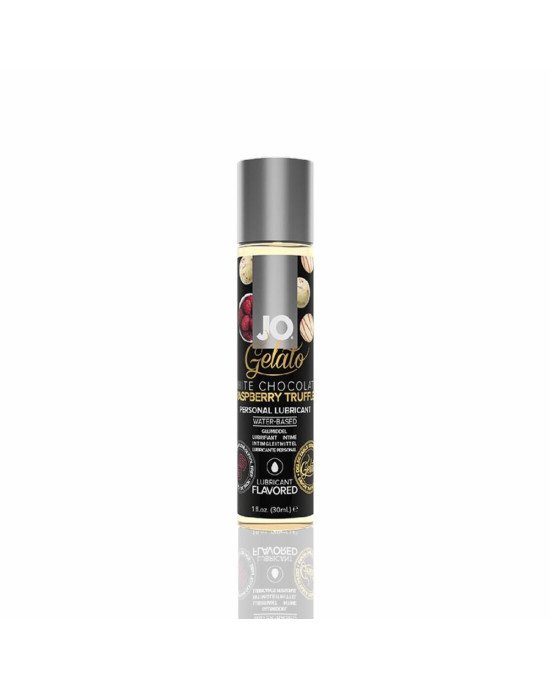 Змазка на водній основі System JO GELATO White Chocolate Raspberry (30 мл) без цукру та парабенів Змазка на водній основі System JO GELATO White Chocolate Raspberry (30 мл) без цукру та парабенів