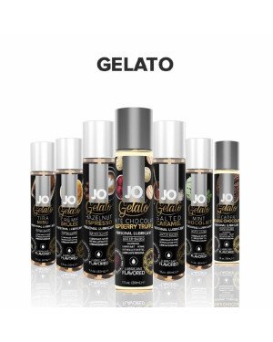 Змазка на водній основі System JO GELATO White Chocolate Raspberry (30 мл) без цукру та парабенів