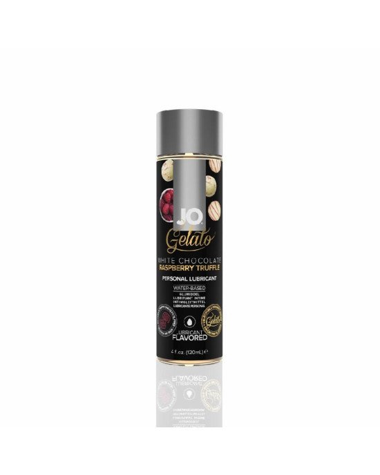 Змазка на водній основі System JO GELATO White Chocolate Raspberry (120 мл) без цукру та парабенів Змазка на водній основі System JO GELATO White Chocolate Raspberry (120 мл) без цукру та парабенів