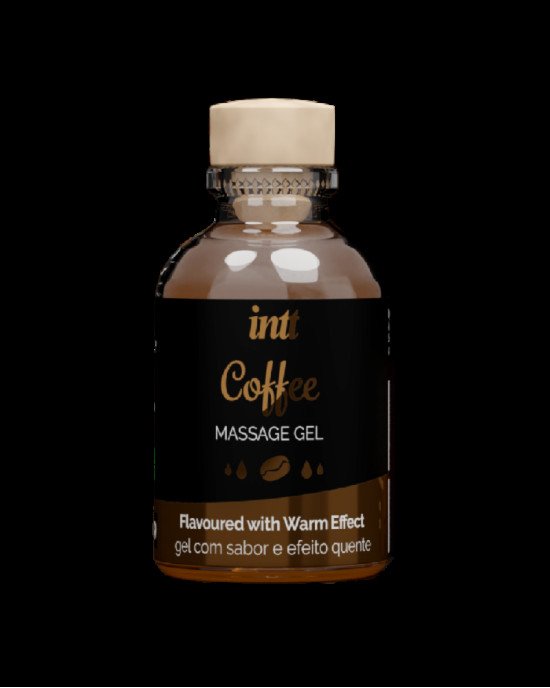 Масажний гель для інтимних зон Intt Coffee (30 мл) розігріваючий