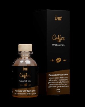 Масажний гель для інтимних зон Intt Coffee (30 мл) розігріваючий