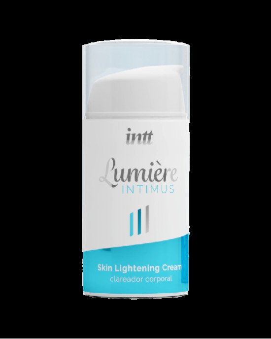 Крем для освітлення шкіри Intt Lumiere (15 мл) для всього тіла й інтимних зон, накопичувальний ефект