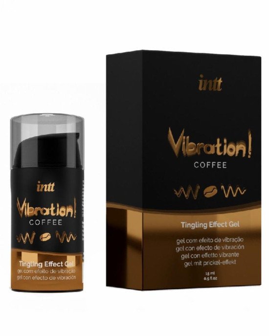 Рідкий вібратор Intt Vibration Coffee (15 мл), густий гель, дуже смачний, діє до 30 хвилин Рідкий вібратор Intt Vibration Coffee (15 мл), густий гель, дуже смачний, діє до 30 хвилин