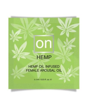 Пробник збудливого масла Sensuva - ON for Her Hemp Пройняті Arousal Oil (0,5 мл)