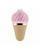 Мороженка спінатор Satisfyer Lay-On - Sweet Treat Pink/Brown, 10 режимів роботи, водонепроникна Мороженка спінатор Satisfyer Lay-On - Sweet Treat Pink/Brown, 10 режимів роботи, водонепроникна