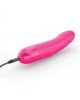 Вібратор Dorcel Real Vibration S Magenta 2.0, діаметр 3,7см, перезаряджається, для точки G